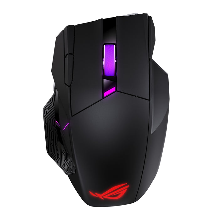 EAN 4711636619400 - ASUS ROG Spatha X 65K ratón Juego Mano derecha RF Wireless + Bluetooth + USB Type-A Óptico 65000 DPI imagen 7