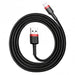 EAN 6953156274983 - Baseus Cafule 1 m Negro, Rojo imagen 3