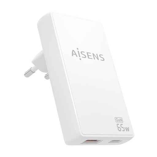EAN 8435739904183 - AISENS ASCH-65W2P076-W cargador de dispositivo móvil Cámara digital, Teléfono móvil, Portátil, Smartphone imagen 1