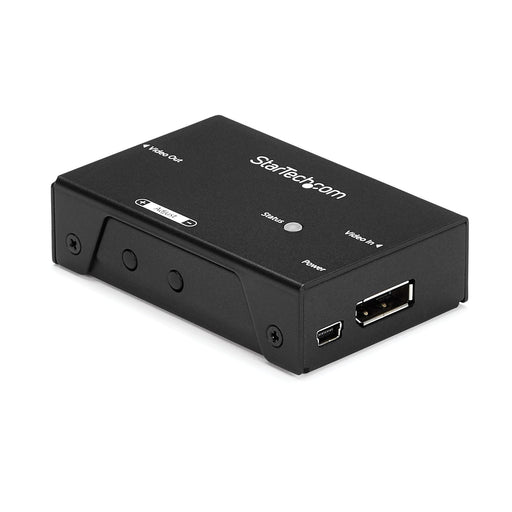 EAN 65030864220 - StarTech.com DPBOOST extensor audio/video Repetidor de señales AV Negro imagen 1
