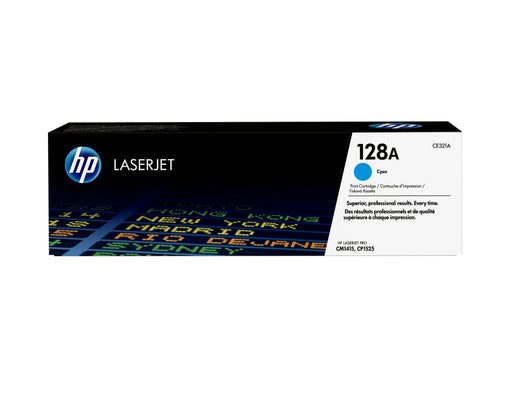 EAN 0884420854517 - HP 128A Cyan Original LaserJet Toner Cartridge cartucho de tóner 1 pieza(s) imagen 1