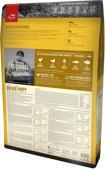 EAN 64992180126 - Orijen Puppy 11,4 kg Cachorro Pollo, Pescados, Pavo imagen 2