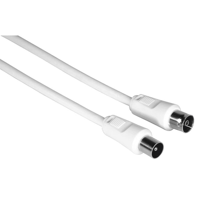 EAN 4047443432445 - Hama 00205030 cable coaxial 5 m Blanco imagen 1