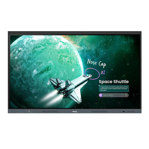 EAN 4718755098338 - BenQ RE6505E pizarra blanca interactiva 165,1 cm (65") 3840 x 2160 Pixeles Pantalla táctil Negro USB imagen 1