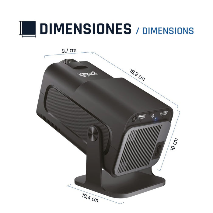 EAN 8435364319208 - iggual MP1080p Módulo proyector 300 lúmenes ANSI LED 1080p (1920x1080) Negro imagen 5