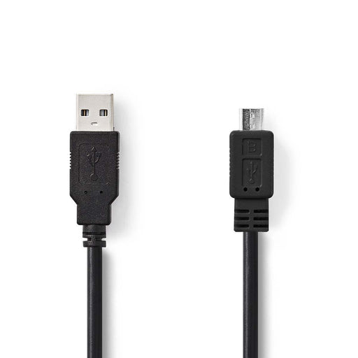 EAN 5412810288915 - Nedis CCGB60500BK30 cable USB USB 2.0 3 m USB A Micro-USB B 0,48 Gbit/s Negro imagen 1