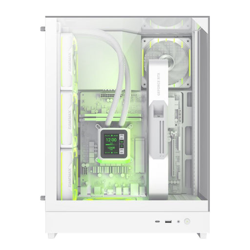 EAN 6931858778367 - GameMax T20 WH Midi Tower Blanco imagen 2