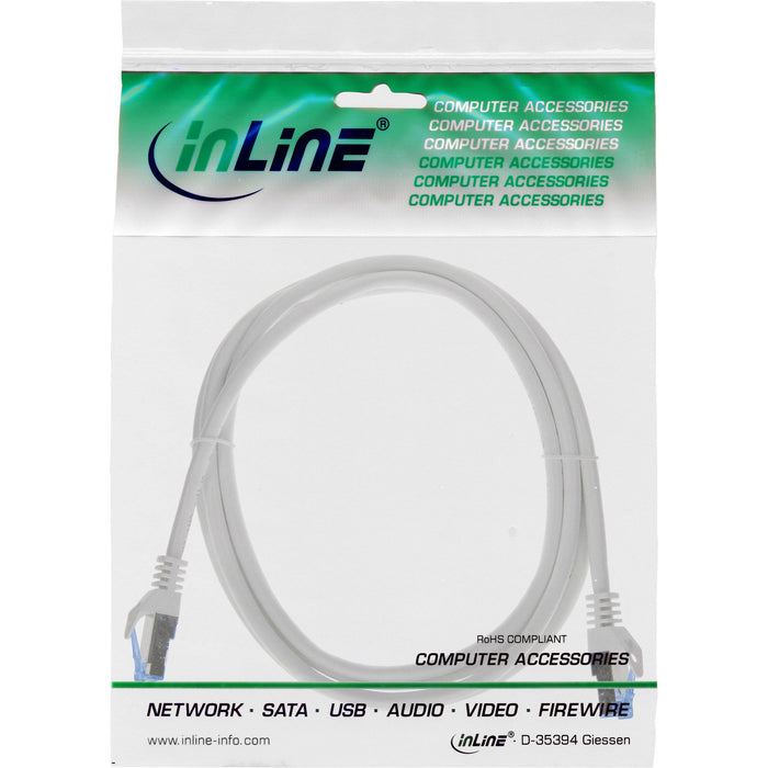 EAN 4043718336920 - InLine 72602 cable de red Gris 2 m Cat6a S/FTP (S-STP) Alrededor imagen 3