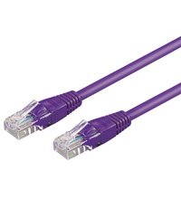 EAN 4040849952661 - Goobay 10m 2xRJ-45 Cable cable de red Violeta Cat6 imagen 1