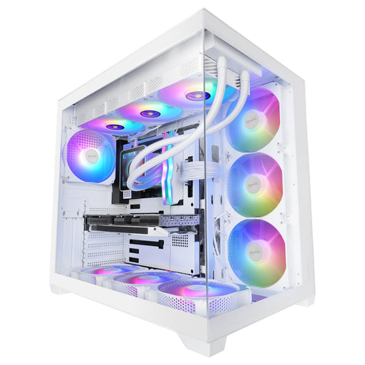 EAN 8435693114406 - Mars Gaming MCV5W carcasa de ordenador Midi Tower Blanco imagen 2