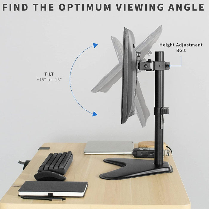 EAN 8054529027538 - Techly ICA-LCD 2500 soporte para monitor 68,6 cm (27") Escritorio Negro imagen 8