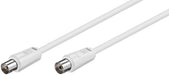 EAN 4040849115127 - Goobay 11512 cable coaxial 5 m Blanco imagen 2