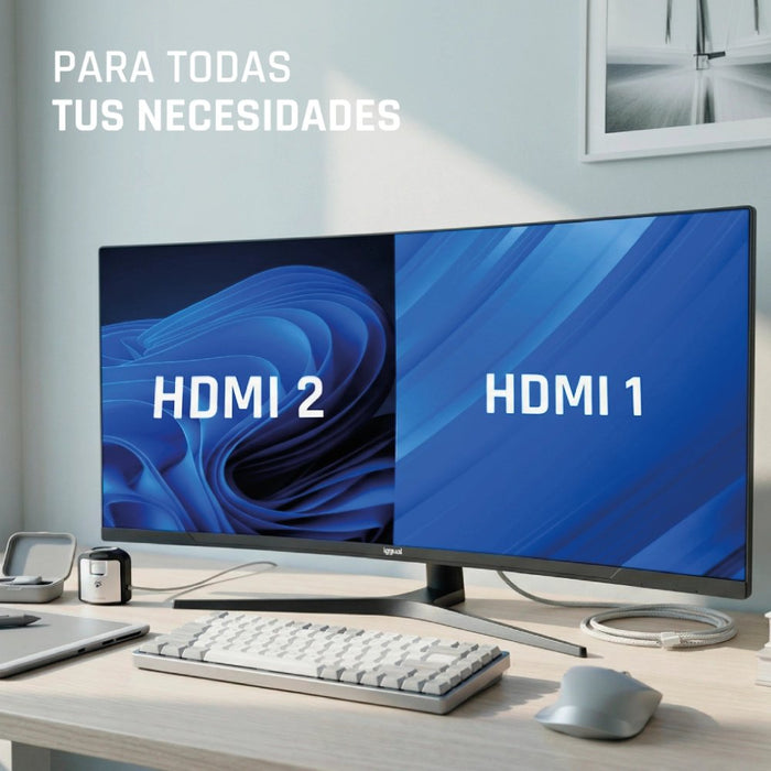 EAN 8435364319543 - iggual IGG319543 pantalla para PC 86,4 cm (34") 3440 x 1440 Pixeles Wide Quad HD LED Negro imagen 17