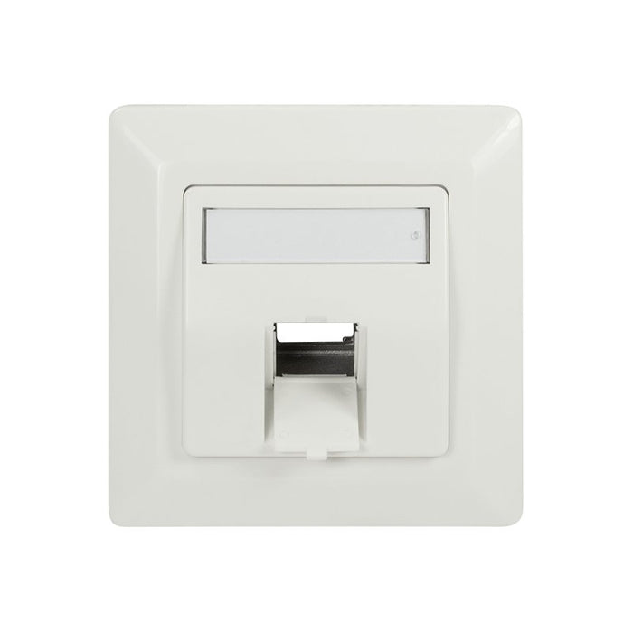 EAN 4052792060782 - LogiLink NK4027 placa de pared y cubierta de interruptor Blanco imagen 1