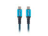 EAN 5901969436747 - Lanberg CA-CMCM-45CU-0012-BK cable USB USB4 Gen 2x2 0,12 m USB C Negro, Azul imagen 3