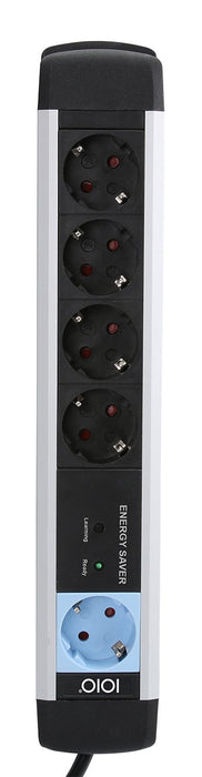 EAN 4030152950270 - Olympia MS 2500 base múltiple 1,5 m 5 salidas AC Interior Negro, Plata imagen 4