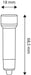 EAN 5999097902302 - Entac EFL-5LED-KC-R linterna Rojo Linterna de llavero LED imagen 5