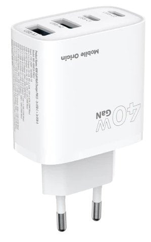 EAN 8594215995524 - Mobile Origin MO-40WCH-PW22 cargador de dispositivo móvil Universal Blanco Corriente alterna Carga rápida imagen 3