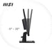EAN 4711377127172 - MSI Pro MP251 pantalla para PC 62,2 cm (24.5") 1920 x 1080 Pixeles Full HD LED Negro imagen 15