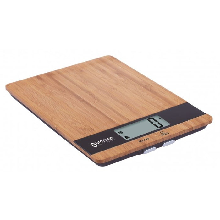 EAN 5907763679571 - Oromed WAG_ORO-KITCHNE_SCALE_BLACK báscula de cocina Negro, Madera Encimera Rectángulo Báscula electrónic imagen 1