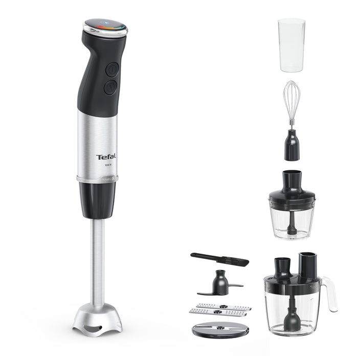 EAN 3016667291788 - Tefal Quickchef+ HB67G830 licuadora 0,8 L Batidora de inmersión 1000 W Negro, Acero inoxidable imagen 2