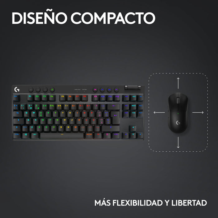 EAN 5099206113398 - Logitech G 920-012129 teclado Juego RF Wireless + Bluetooth QWERTY Español Negro imagen 13
