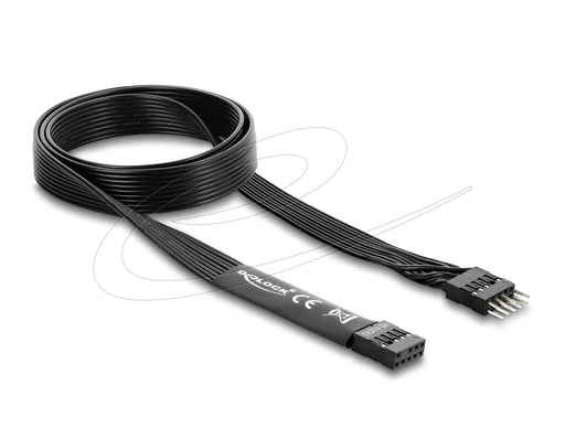 EAN 4043619860586 - DeLOCK 86058 cable paralelo Negro 0,7 m imagen 1