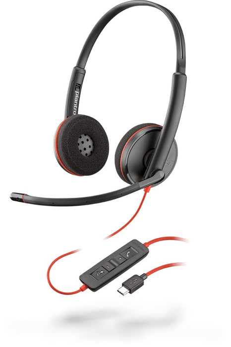EAN 0017229173132 - Poly Blackwire C3220 Auriculares Alámbrico Diadema Oficina/Centro de llamadas USB Tipo C Negro imagen 1