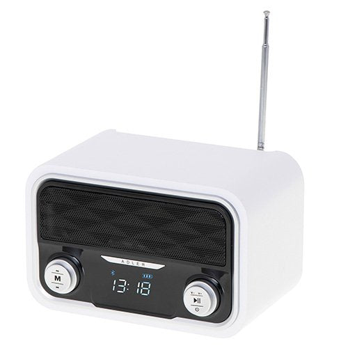 EAN 5902934839181 - Adler AD 1185 radio Portátil Blanco imagen 1