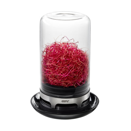 EAN 4006664189101 - GEFU 18910 jarra Acrilonitrilo butadieno estireno (ABS), Vidrio, Silicona, Acero inoxidable Negro imagen 1