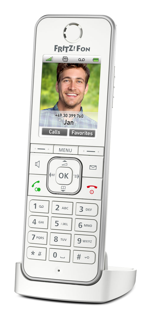 EAN 4023125028755 - Fon C6 International Teléfono DECT Identificador de llamadas Blanco imagen 1