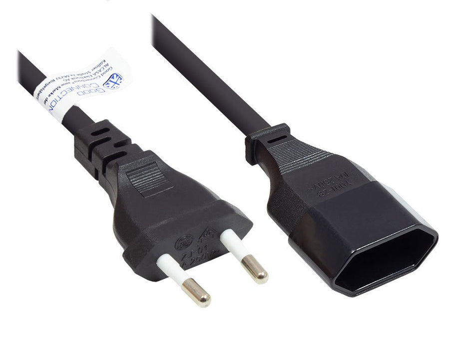 EAN 4014619169399 - Alcasa P0300-S002 cable de transmisión Negro 0,2 m Enchufe tipo C imagen 1