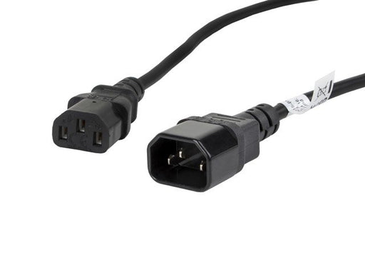 EAN 5901969409833 - Lanberg CA-C13E-11CC-0018-BK cable de transmisión Negro 1,8 m C13 acoplador C14 acoplador imagen 1