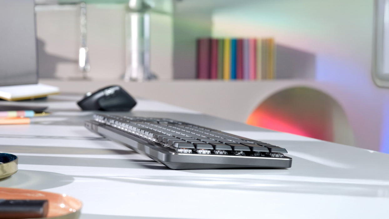 EAN 5099206103054 - Logitech Master 920-010752 teclado Oficina RF Wireless + Bluetooth QWERTZ Suizo Grafito imagen 4