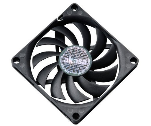 EAN 4710614534568 - Akasa AK-FN076 sistema de refrigeración para ordenador Carcasa del ordenador Ventilador 8 cm Negro imagen 1