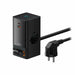 EAN 6932172625436 - Baseus PowerCombo Universal Negro Corriente alterna Carga rápida Interior imagen 1