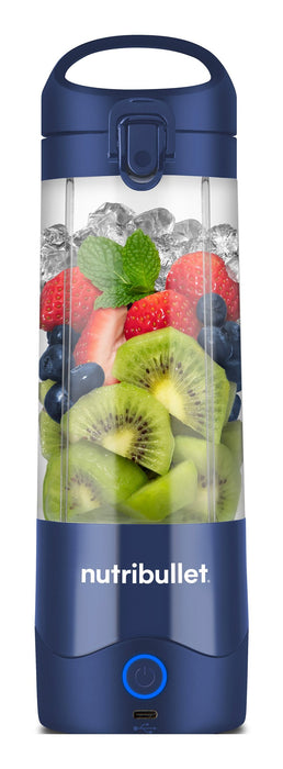 EAN 8006447002111 - NutriBullet Portable 0,475 L Licuadora de vaso Azul, Marina imagen 1