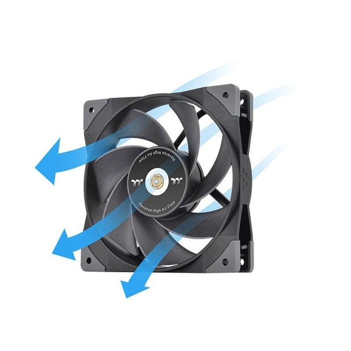 EAN 4713227536370 - Thermaltake SWAFAN GT12 Carcasa del ordenador Refrigerador de aire 12 cm Negro 3 pieza(s) imagen 6