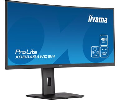 EAN 4948570121410 - iiyama ProLite XCB3494WQSN-B5 pantalla para PC 86,4 cm (34") 3440 x 1440 Pixeles UltraWide Quad HD Negro imagen 4