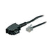 EAN 4017538700063 - S/CONN maximum connectivity TAE-F/RJ-11, 6 m Transparente, Negro imagen 1