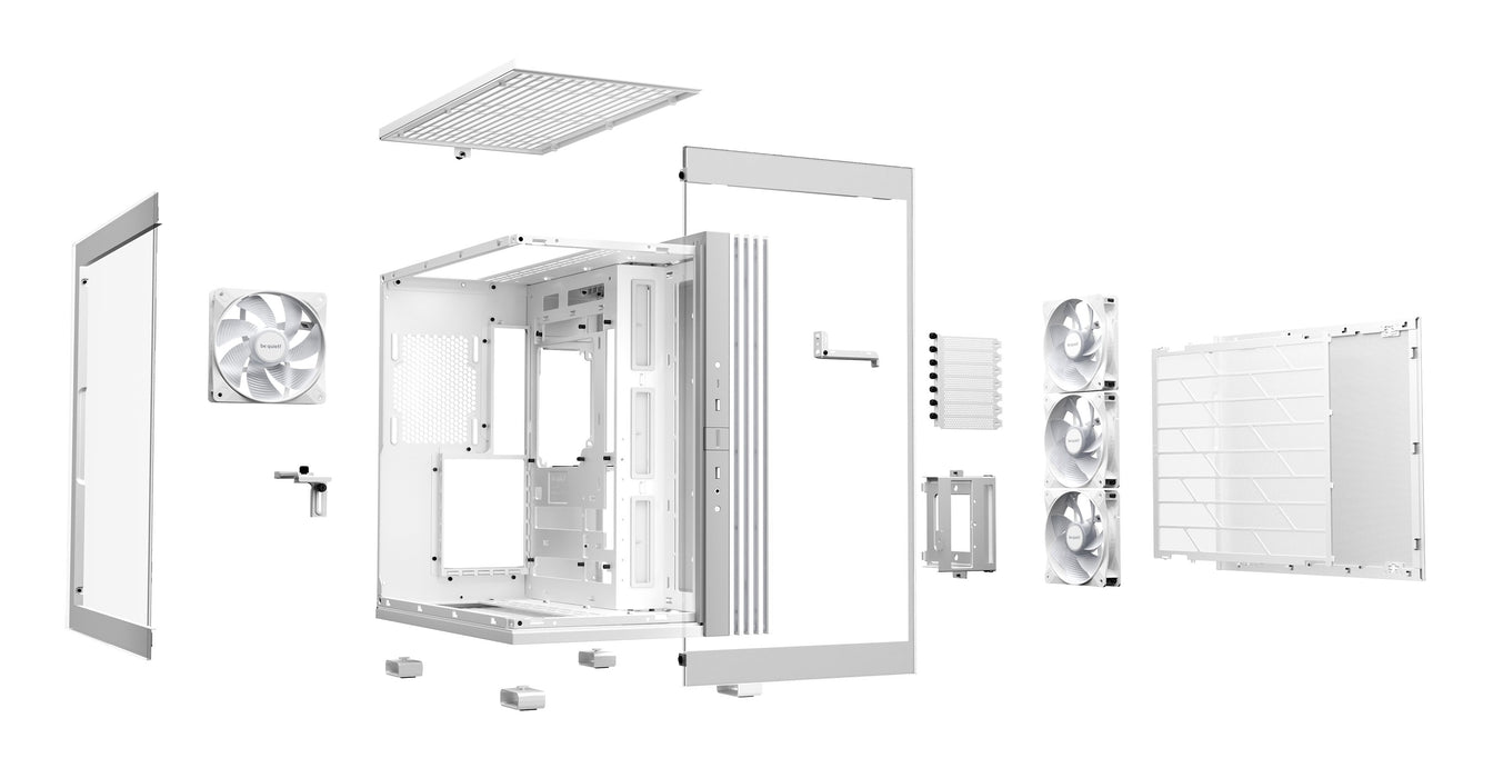 EAN 4260052191743 - be quiet! LIGHT BASE 600 LX White Midi Tower Blanco imagen 3