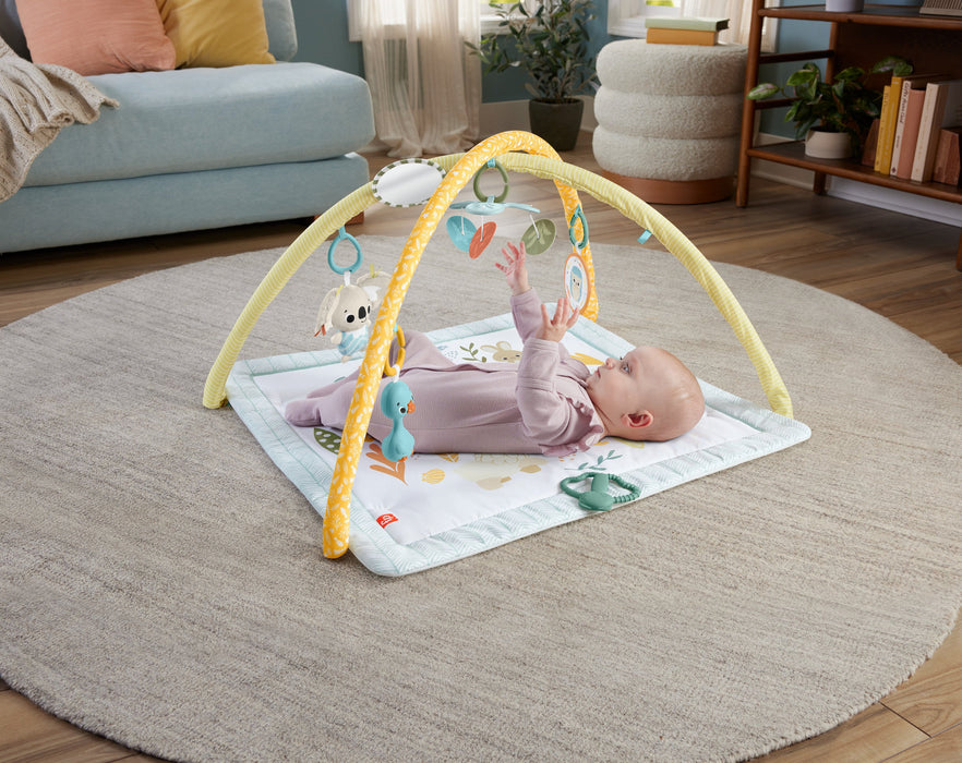 EAN 0194735382286 - Fisher-Price JMN74 gimnasio para bebé y tapete de juego Tela, Plástico Multicolor Gimnasio para bebés imagen 3