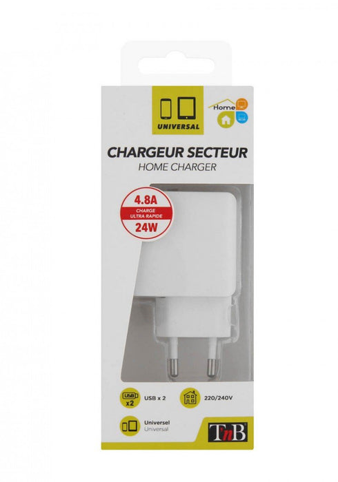 EAN 3303170085707 - T'nB CH2USB48A cargador de dispositivo móvil imagen 3
