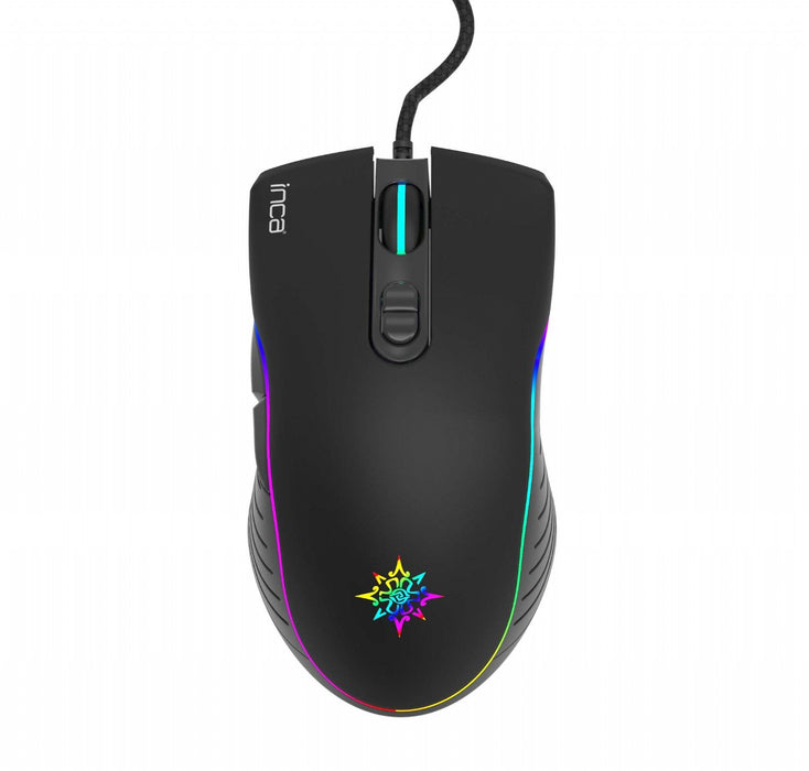 EAN 8681949011054 - Inca IMG-GT15 ratón Juego Ambidextro USB tipo A 4800 DPI imagen 1