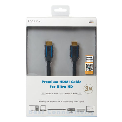 EAN 4052792041118 - LogiLink CHB005 cable HDMI 3 m HDMI tipo A (Estándar) Negro imagen 6
