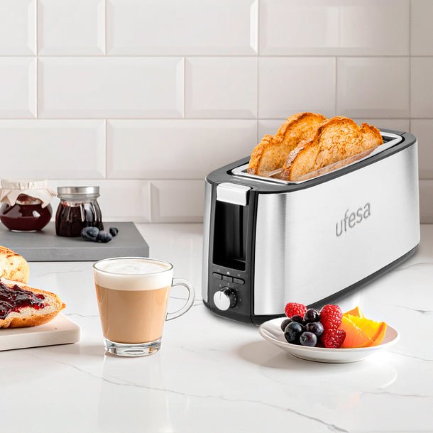 EAN 8422160061561 - Ufesa Duo Plus 7 2 rebanada(s) 1400 W Plata imagen 5