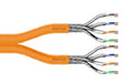 EAN 4016032441762 - Digitus DK-1744-VH-D-5 cable de red Naranja Cat7 S/FTP (S-STP) imagen 1