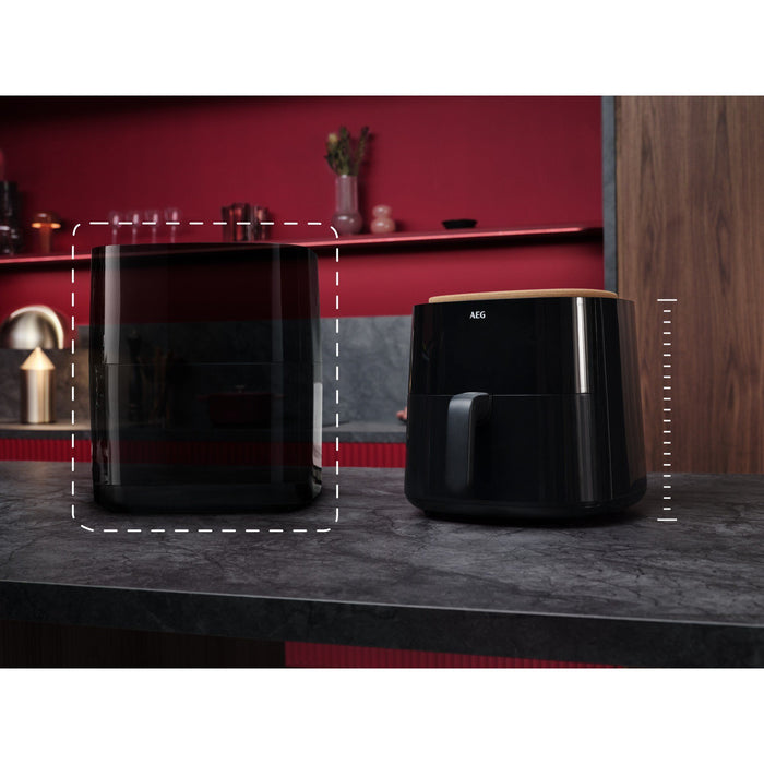 EAN 7333394032627 - AEG AAF7B Sencillo 6,8 L 1800 W Freidora de aire caliente Negro imagen 10