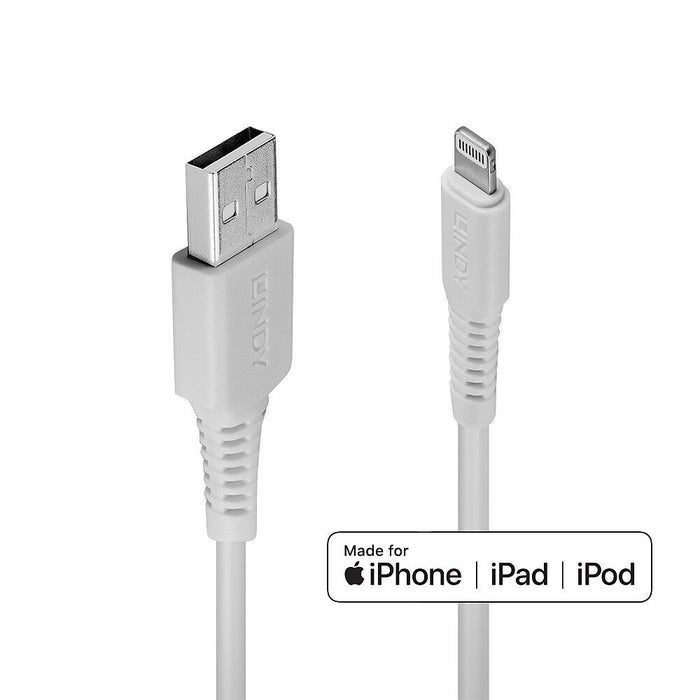 EAN 4002888313261 - Lindy 31326 cable de conector Lightning 1 m Blanco imagen 1