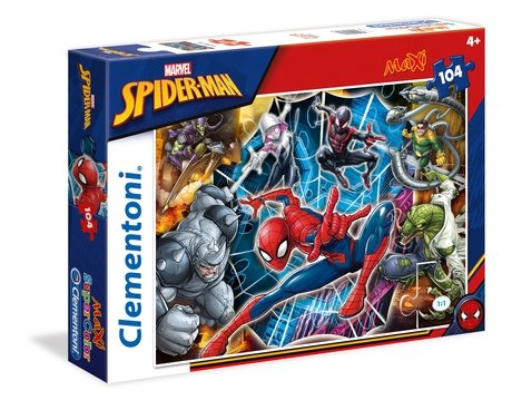 EAN 8005125237166 - Clementoni Marvel Spider-Man Puzzle rompecabezas 104 pieza(s) Dibujos imagen 1
